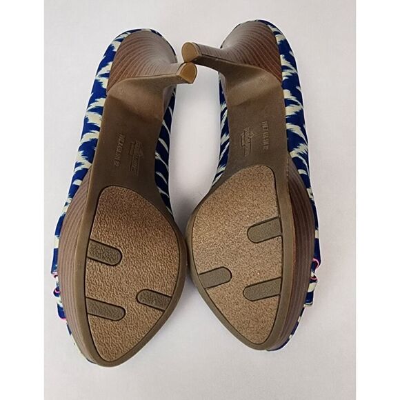 Fergalicious Echo Peep-Toe Ultra High Heel Stiletto Pump Size 10M - Picture 8 of 8